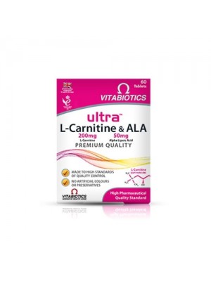 Ultra-L-carnitine with ALA 60 tablets